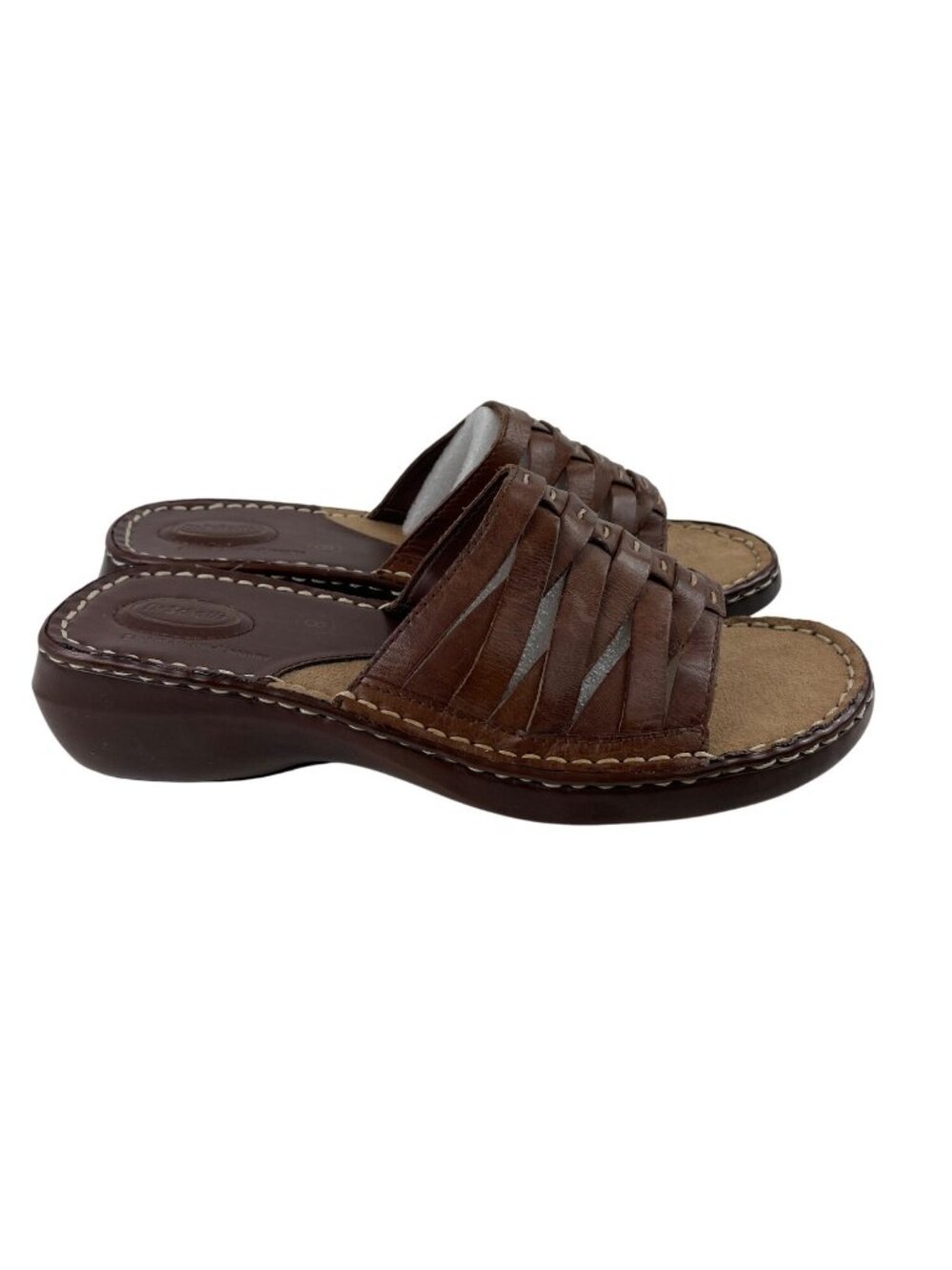 Dr Scholl’s Women’s Shoes Brown Leather Reba II Comfort Sandals Size 8 - Picture 8 of 11